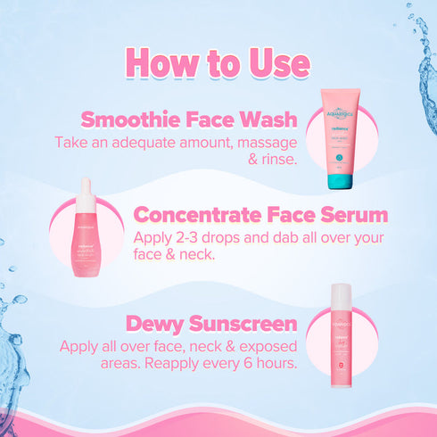 Aqualogica Skin Radiance Combo